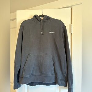 Nike Men's Charcoal Gray Hoodie